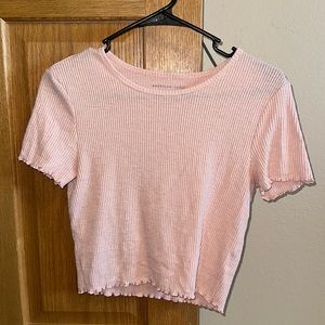 American Eagle ribbed basic